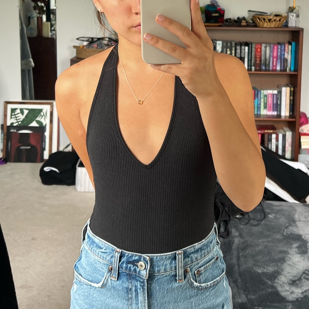 Urban outfitters halter bodysuit